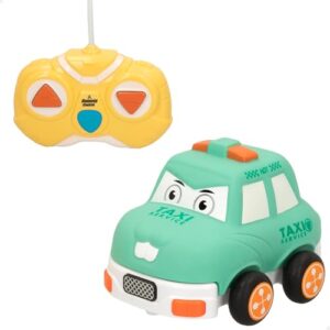 ColorBaby 49586 - Radiostyrd bil med lampor för barn från 2 års ålder/barnleksak radiokontroll med framåt- och bakrörelse/barngåva